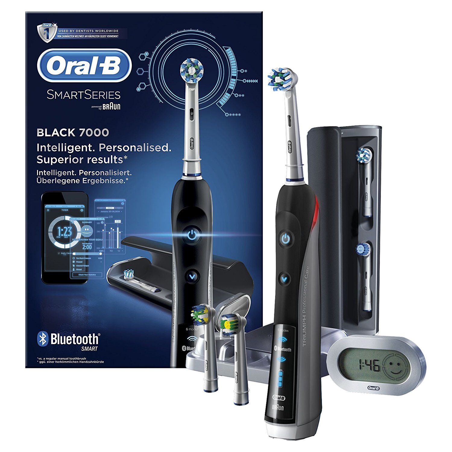 OralB Smart Series 7000 Black Brosse à Dents électrique Par Braun Les Bons Plans De Elise