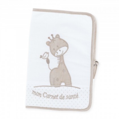 Protège Carnet De Santé Gaze De Coton Mousse De Lait