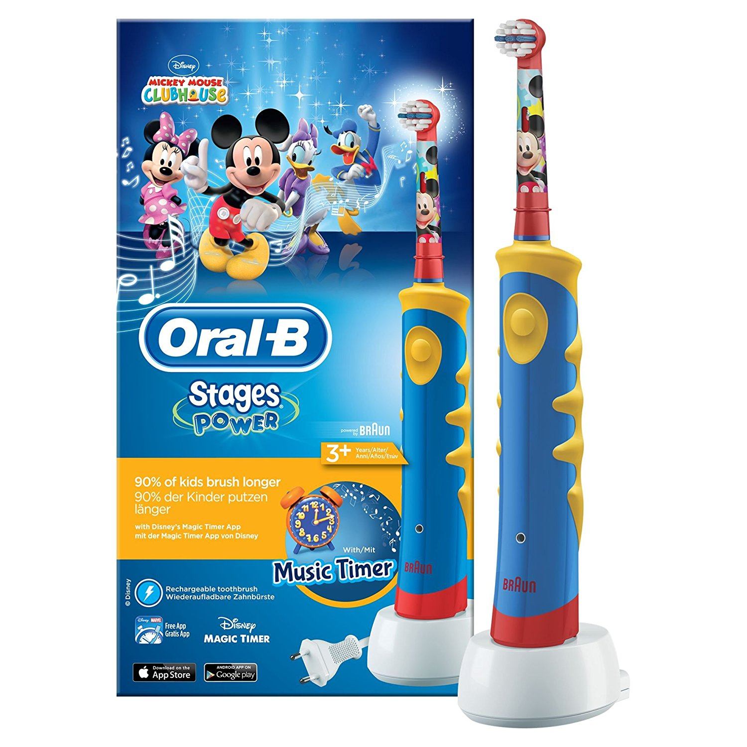 Brosse À Dents Électrique OralB Pour Enfants Avec Personnages Mickey ♣ Les Bons Plans D'Elise ♣ Brosse À Dents Électrique OralB Pour Enfants Avec Personnages Mickey ♣ Les Bons Plans D'Elise ♣
