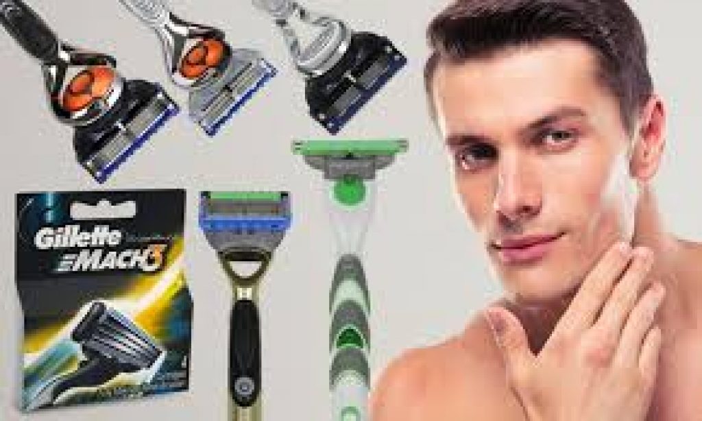 2 Rasoirs De Sûreté Gillette 7 Heures Pour Hommes - Manche + Cartouches, Peaux Sensibles