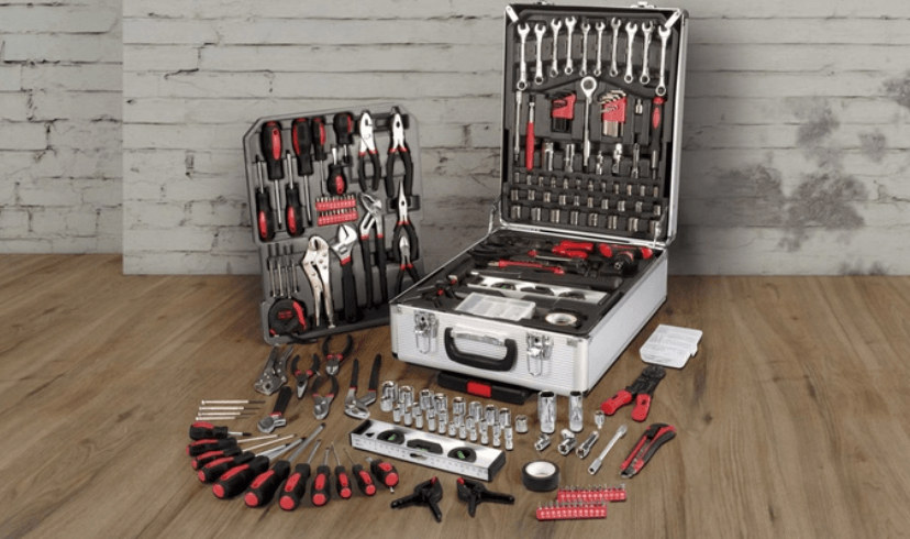 Coffret De 186 Pièces – Mallette à Outils Professionnelle Lex – Box Complète