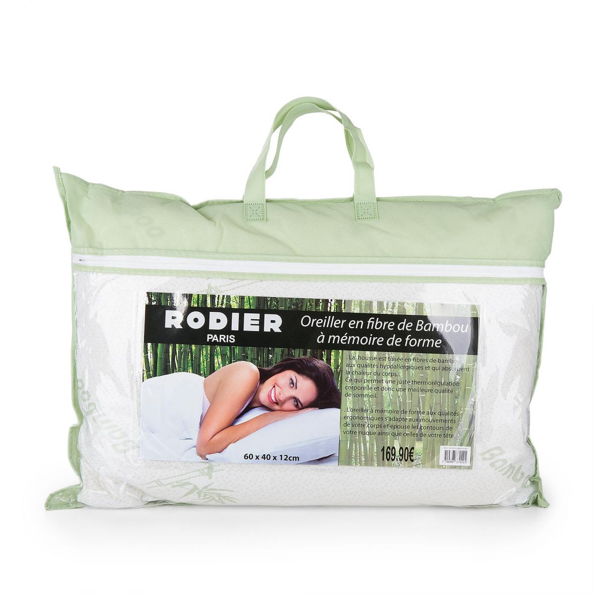 Oreiller Blanc En Fibre De Bambou M Moire De Forme Rodier Paris Oreiller Blanc En Fibre De Bambou M Moire De Forme Rodier Paris