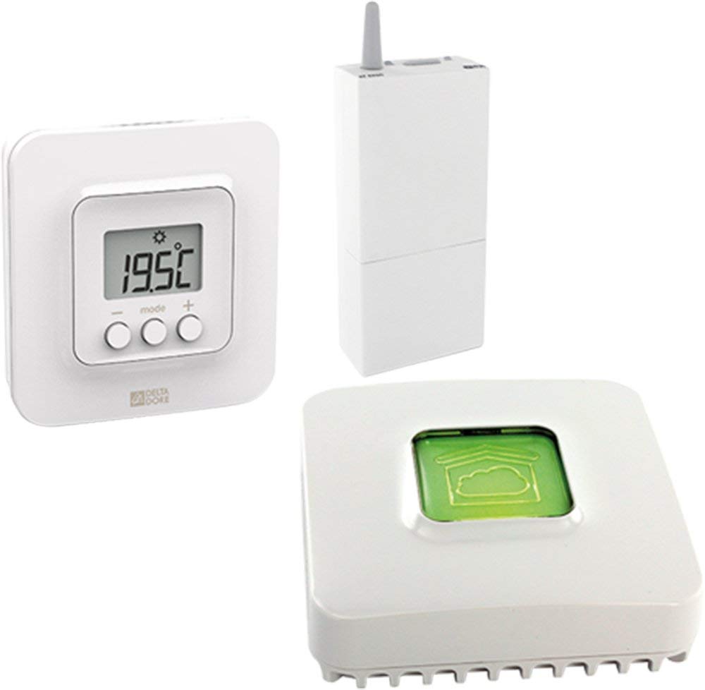 Pack De Thermostat D'ambiance Connecté Avec Box Domotique IP Tydom 1,0 ...