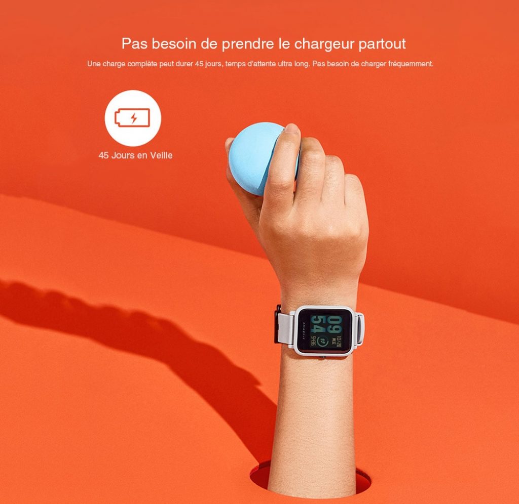 Xiaomi Huami AMAZFIT Bip Lite Version Smart Watch - INTERNATIONAL VERSION BLACK