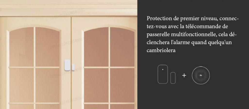 Détecteur d'ouverture de porte Xiaomi Aqara Window Door Sensor - MILK WHITE