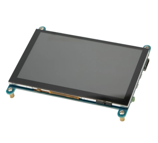 Écran LCD Rond 5 Pouces Tactile Capacitif – 1080x1080, Coque Alu, VSDISPLAY
