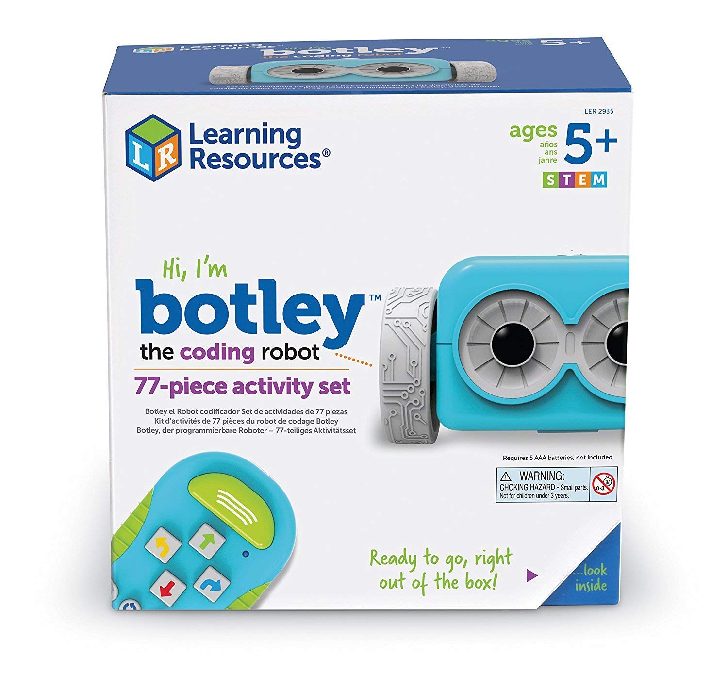 Learning Ressources 2 Ans Learning Resources: Robot De Codage Botley 2.0 2.0 Activity Set