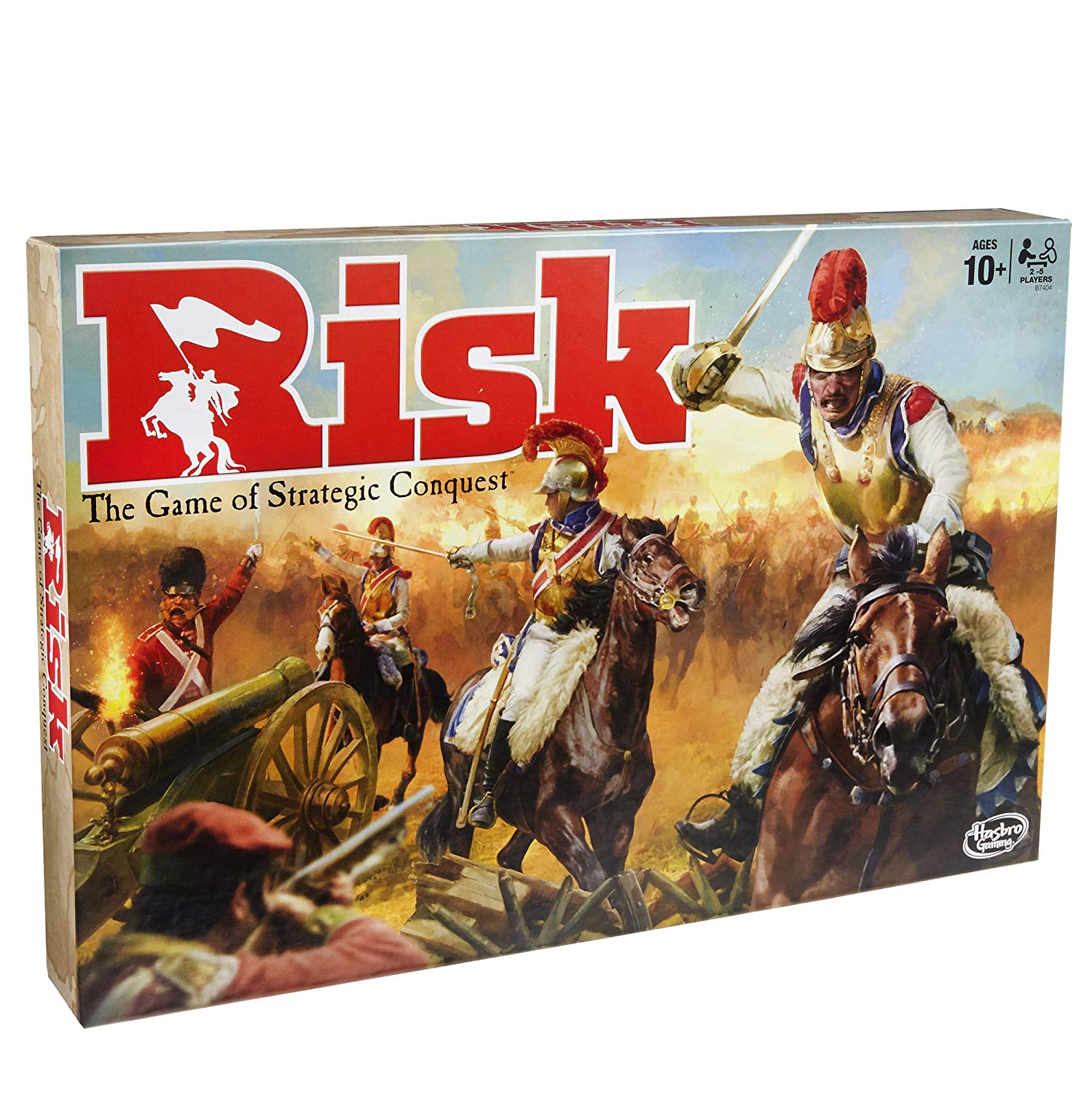 Hasbro Gaming Risk Strike - Gioco Di Strategia, Carte E Dadi, Battaglie Rapide Per Conquistare Il Mondo, 2 Giocatori, Versione Veloce Del Classico Risk