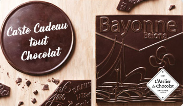 Carte Cadeau Chocolat