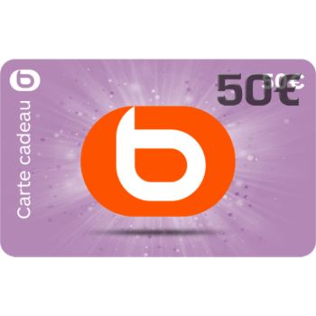 Carte cadeau Boulanger Cadeau 50 euros