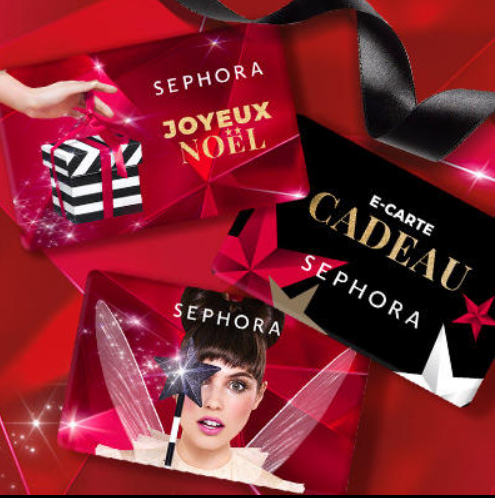 La carte cadeau Séphora