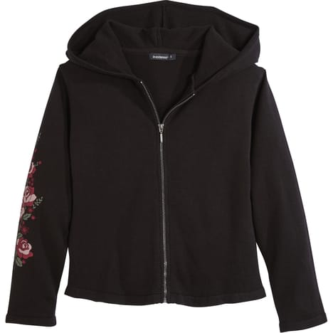 IN EXTENSO Gilet à capuche fille