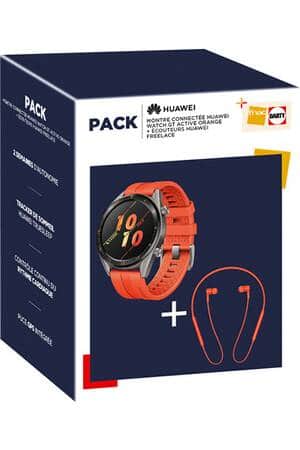 Montre connectée HUAWEI PACK WATCH ORANGE