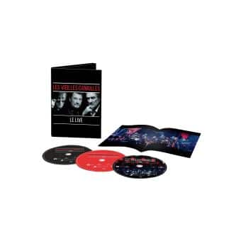 Les vieilles canailles L'album Live Coffret Edition Limitée Inclus DVD