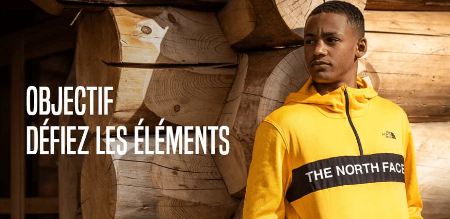 the north face doudoune go sport