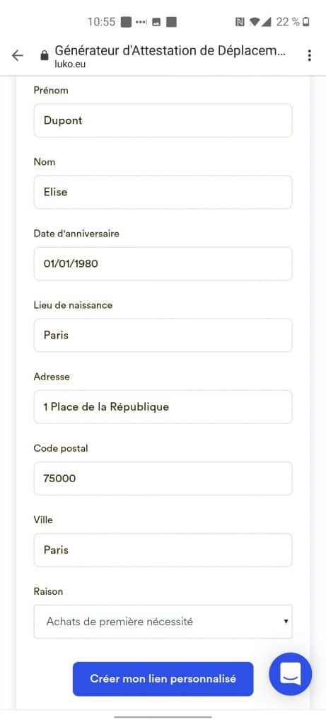 💡 #ASTUCE Générez votre attestation de sortie Covid-19 en 1 clic sur votre smartphone !💡