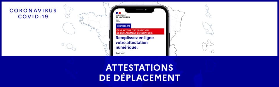 💡 #ASTUCE Générez votre attestation de sortie Covid-19 en 1 clic sur votre smartphone !💡