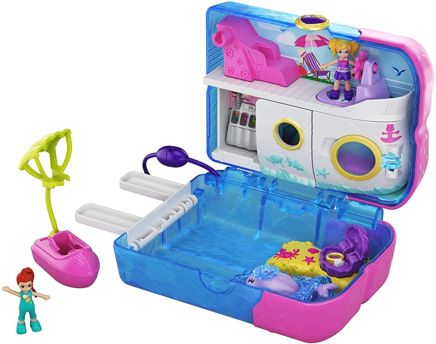 Ensemble poupée Barbie et meubles salle de bain, douche fonctionnelle et trois accessoires de bain, cadeau pour enfants, jouets éducatifs FXG51 / Poupées et accessoires