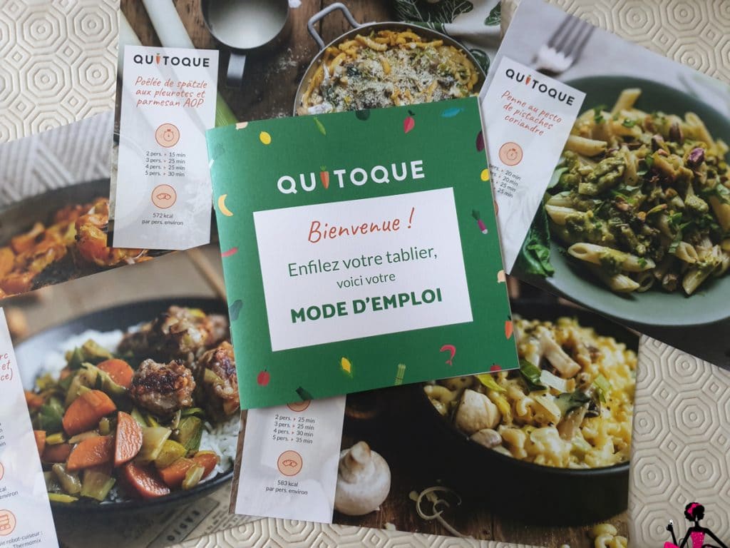 Pendant le confinement, faites vous livrer vos courses avec Quitoque et devenez un véritable cordon bleu !