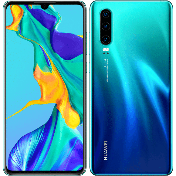 HUAWEI - P30 - 6 / 128 Go - Bleu Aurore