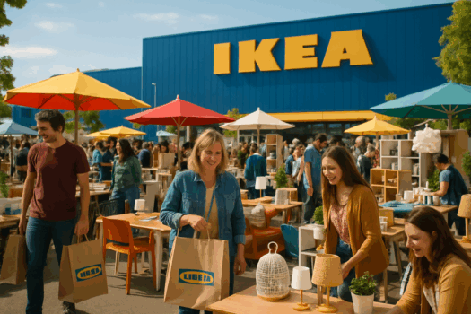 participez au vide-greniers géant d'ikea en essonne ! retrouvez toutes les informations pratiques pour ne rien manquer de cet événement unique. idéal pour dénicher des trésors ou faire de la place chez vous, cet événement convivial vous attend. ne ratez pas cette occasion exceptionnelle !