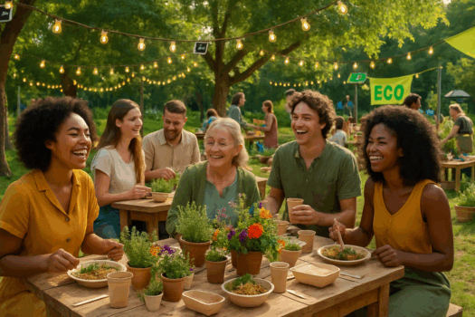 découvrez comment organiser une fête écoresponsable grâce à nos conseils pratiques en écologie et événements. de la décoration durable aux choix de nourriture biologique, faites de votre célébration un moment festif et respectueux de l'environnement.