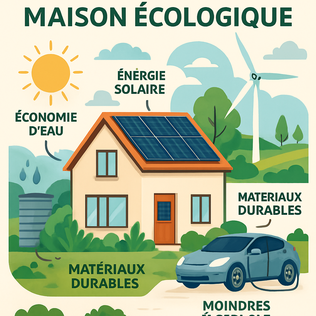 Écologie et habitat : construire une maison écologique 2 découvrez comment construire une maison écologique alliant confort et respect de l'environnement. explorez les matériaux durables, les techniques innovantes et les solutions énergétiques qui préservent la biodiversité et réduisent votre empreinte carbone.