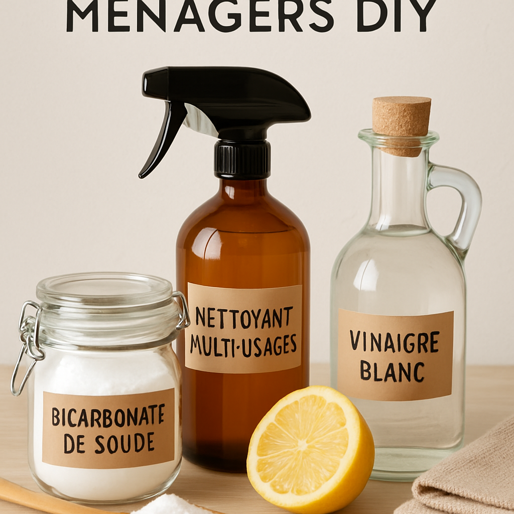 Écologie et produits ménagers : fabriquer soi-même des nettoyants écologiques 3 découvrez comment fabriquer vos propres nettoyants écologiques avec des ingrédients naturels. adoptez une démarche éco-responsable tout en préservant votre santé et l'environnement. transformez votre routine de nettoyage en un geste pour la planète.