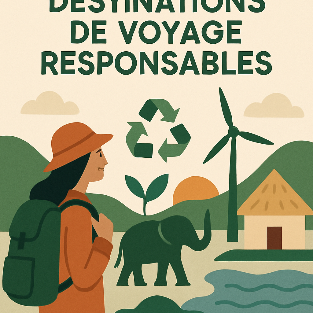 Écologie et voyages : choisir des destinations durables 2 découvrez comment voyager de manière responsable en choisissant des destinations durables. explorez des pratiques écologiques pour allier tourisme et préservation de la planète.