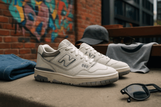 découvrez les baskets new balance 550, la tendance mode incontournable de la semaine. alliant confort et style, ces sneakers s'adaptent à toutes vos tenues. ne manquez pas cette pièce essentielle pour compléter votre garde-robe avec élégance !