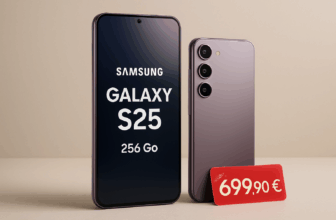 découvrez l'offre exceptionnelle sur le smartphone samsung galaxy s25 256 go, classé 5 étoiles. profitez d'une réduction de 10% pour seulement 699,90 € et faites l'expérience de la technologie de pointe à prix réduit !