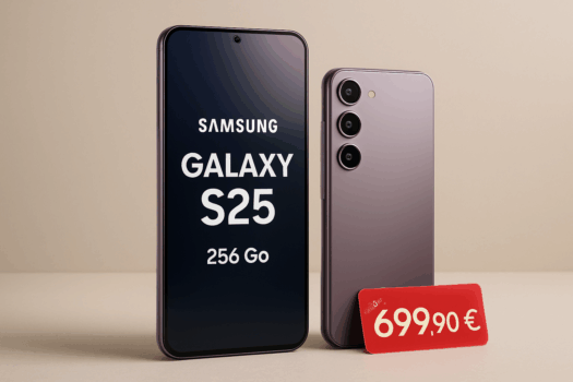 découvrez l'offre exceptionnelle sur le smartphone samsung galaxy s25 256 go, classé 5 étoiles. profitez d'une réduction de 10% pour seulement 699,90 € et faites l'expérience de la technologie de pointe à prix réduit !