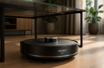 découvrez l'opportunité du moment avec l'aspirateur robot ecovacs deebot x1 omni, noté 4 étoiles, proposé à seulement 459,00 € après une incroyable réduction de 48 %. ne manquez pas cette offre exceptionnelle pour un nettoyage sans effort !