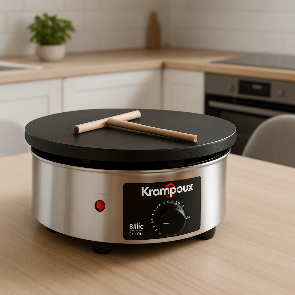 Découvrez la crêpière électrique Krampouz Billig CEBPA4AO de 35 cm : un incontournable en promotion à 219,00 € (-12% 1 découvrez la crêpière électrique krampouz billig cebpa4ao de 35 cm, un appareil incontournable pour réaliser des crêpes parfaites chez vous. profitez de notre promotion exceptionnelle à 219,00 €, avec une réduction de 12% !
