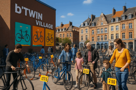 participez à la vente exceptionnelle de vélos d'occasion au b'twin village à lille ce samedi ! ne manquez pas cette occasion unique de dénicher des modèles de qualité à prix réduit. que vous soyez débutant ou cycliste aguerri, trouvez le vélo qui vous correspond!