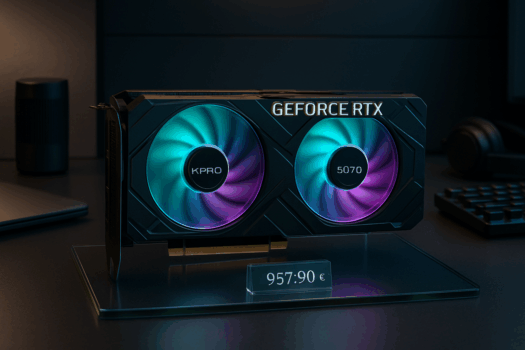 découvrez l'offre exceptionnelle sur la carte graphique nvidia geforce rtx 5070 ti kfa2, classée '5 étoiles' par les utilisateurs, à un prix attractif de seulement 957,90 €. améliorez vos performances de jeu et profitez d'une qualité graphique inégalée avec cette carte haut de gamme.