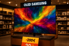 profitez d'une offre exceptionnelle chez fnac avec plus de 200 euros de réduction sur une tv oled samsung. ne laissez pas passer cette occasion, l'offre se termine ce vendredi !