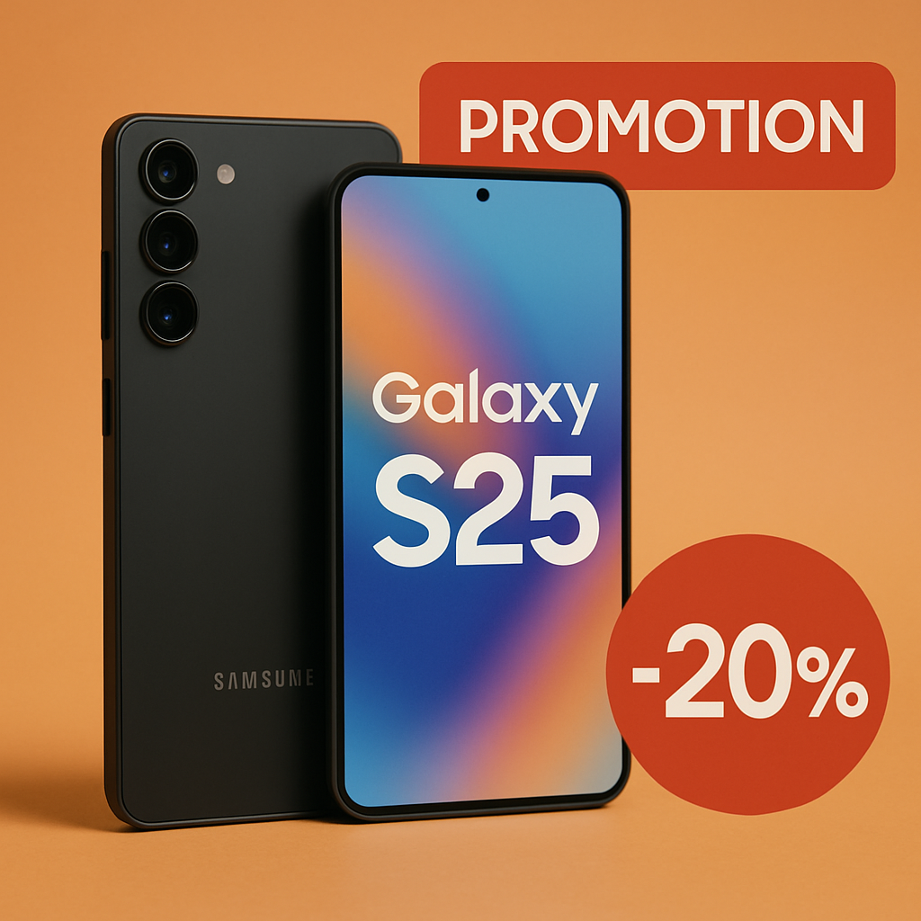 Une offre à ne pas manquer : le Samsung Galaxy S25 à un prix imbattable par rapport au site officiel 1 profitez d'une offre exceptionnelle sur le samsung galaxy s25 à un prix défiant toute concurrence ! ne ratez pas cette chance de vous procurer le dernier modèle de smartphone samsung à un tarif bien plus bas que sur le site officiel. faites vite, les stocks sont limités !