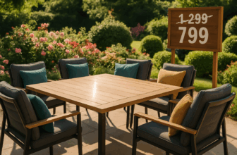 découvrez une opportunité incroyable avec la chute des prix des salons de jardin, réduits de plusieurs centaines d'euros. ne manquez pas cette chance de transformer votre espace extérieur tout en réalisant des économies significatives !