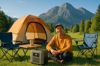 découvrez notre astuce camping incontournable : emportez une centrale électrique portable, à la fois légère et ultra puissante, pour profiter pleinement de vos aventures en pleine nature. alimentez vos appareils sans souci et restez connecté tout en explorant !