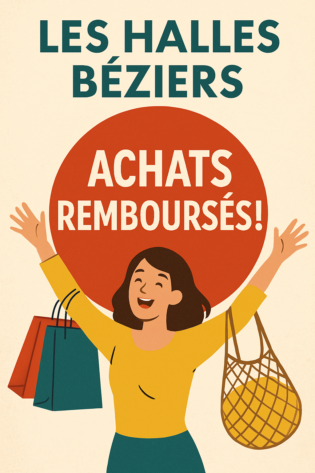 Découvrez le bon plan de la semaine : profitez d'achats remboursés à 50 % aux halles 1 ne manquez pas notre bon plan de la semaine ! profitez d'achats remboursés à 50 % dans vos halles préférées. découvrez des offres exceptionnelles et faites des économies tout en savourant vos produits locaux.