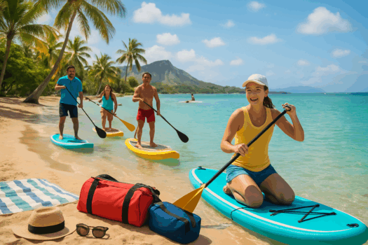 découvrez l'engouement des sportifs pour les paddles gonflables à prix réduit, offrant une réduction de 38% pour des vacances inoubliables. profitez de moments inégalés sur l'eau avec un équipement de qualité accessible à tous.