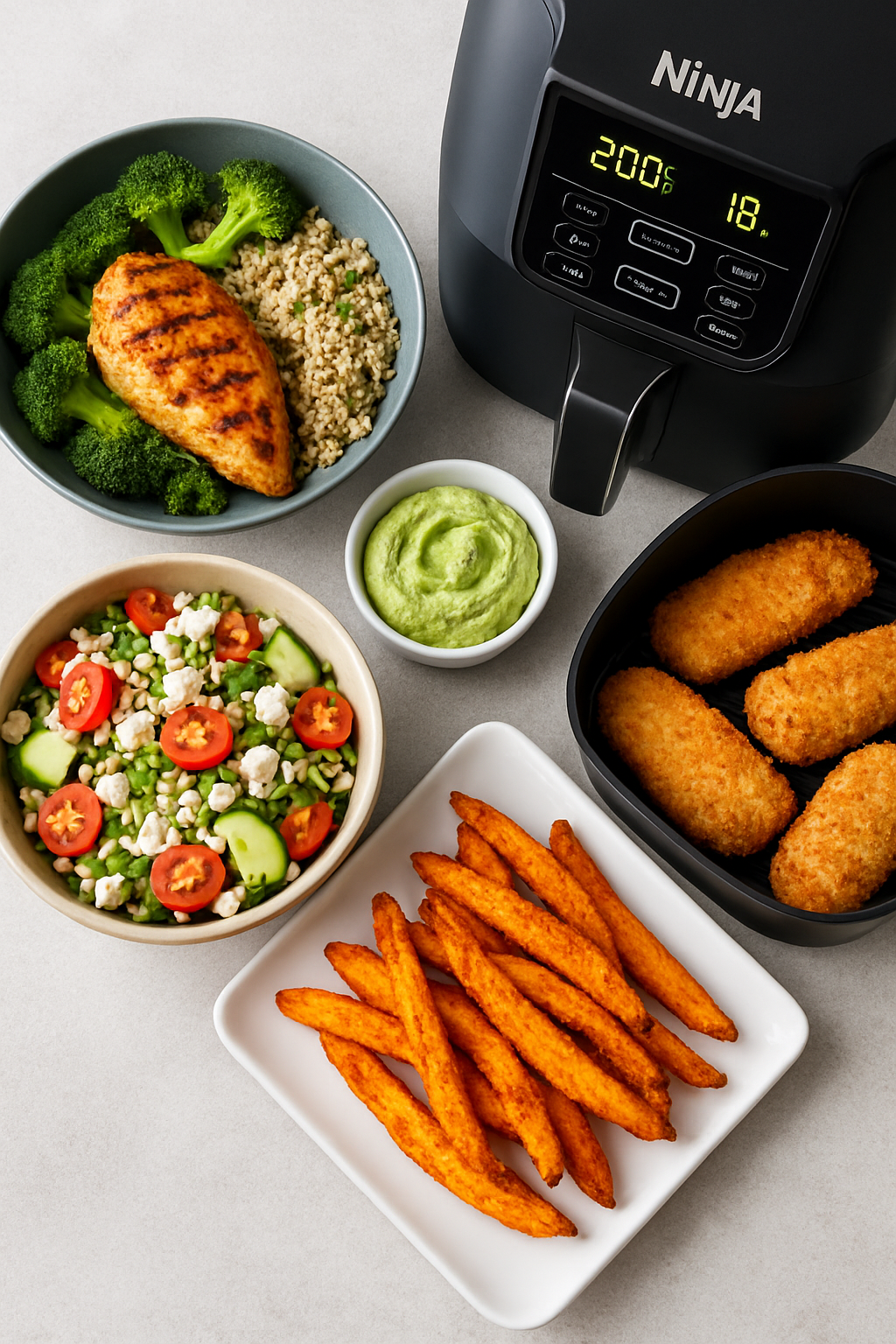 découvrez la friteuse sans huile ninja, l'ustensile de cuisine révolutionnaire qui vous permet de déguster des plats croustillants tout en réduisant l'utilisation d'huile. profitez d'une offre incroyable sur amazon et transformez votre façon de cuisiner tout en préservant la saveur et la santé !