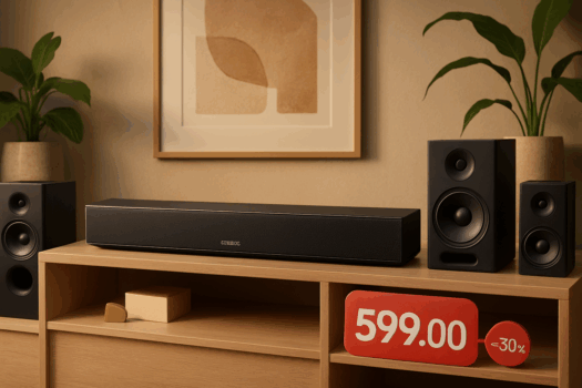 ne manquez pas les soldes exceptionnelles ! la barre de son samsung hw-q935d, saluée par les utilisateurs avec 5 étoiles, est disponible pour seulement 599,00 € après une remise de 30 %. améliorez votre expérience audio dès maintenant !