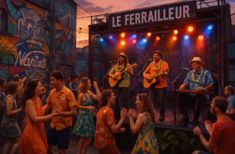 ne manquez pas cet événement musical incontournable à nantes ! plongez dans l'ambiance envoûtante du folk hawaïen au ferrailleur, et profitez d'une expérience inoubliable sans débourser un centime. une soirée musicale à vivre entre amis !