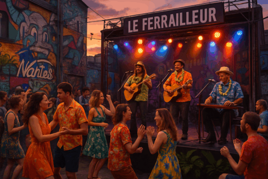 ne manquez pas cet événement musical incontournable à nantes ! plongez dans l'ambiance envoûtante du folk hawaïen au ferrailleur, et profitez d'une expérience inoubliable sans débourser un centime. une soirée musicale à vivre entre amis !