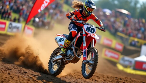 découvrez comment camille schudy s’illustre brillamment dans l’univers du motocross, réalisant une performance remarquable lors des dernières courses. un talent à suivre de près !