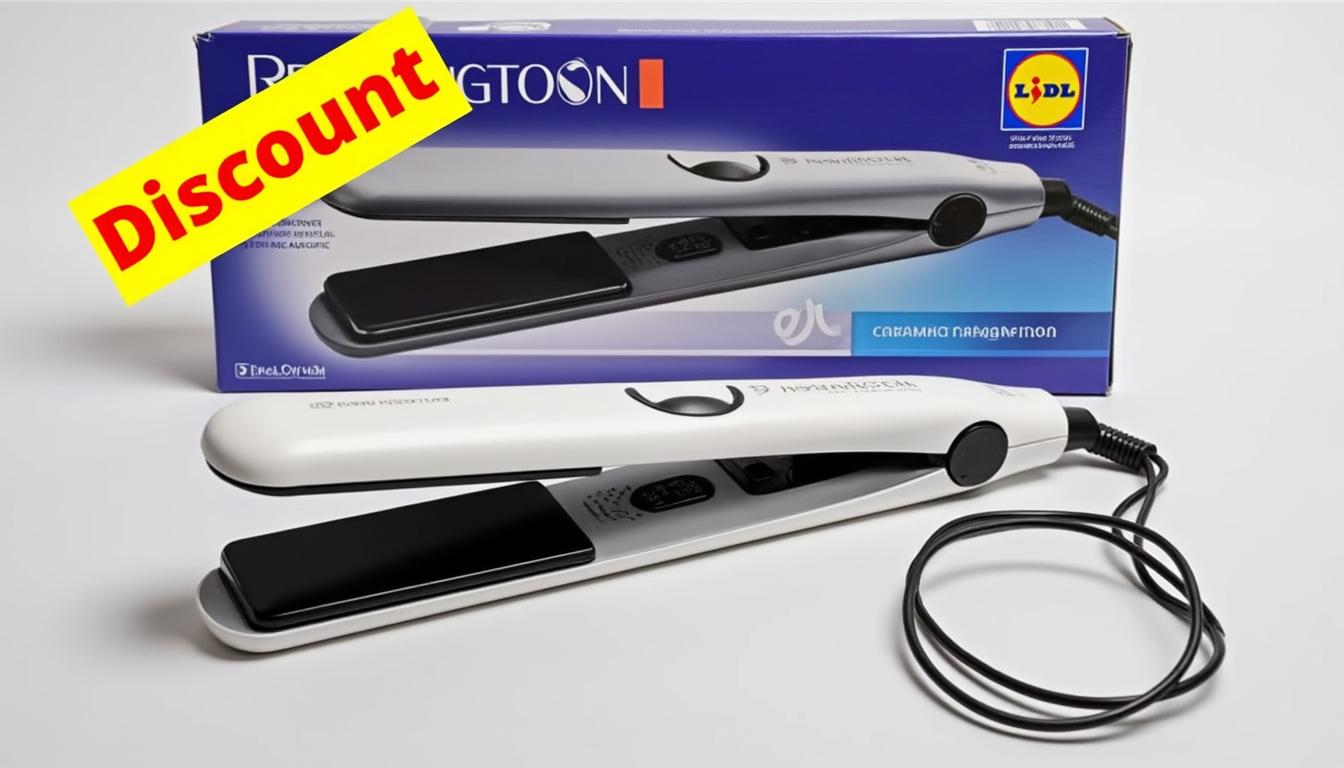 Promotion exceptionnelle chez Lidl : le fer à lisser Remington à moitié prix ! 1 profitez dès maintenant de la promotion exceptionnelle chez lidl : le fer à lisser remington est disponible à moitié prix ! ne ratez pas cette offre limitée pour sublimer vos cheveux à petit prix.