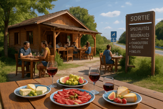 découvrez les délices gastronomiques proposés sur cette sortie d'autoroute ! offrez-vous une pause savoureuse et relaxante, loin de la précipitation des voyages. profitez de nos bonnes adresses pour savourer des plats raffinés et découvrir des spécialités locales. une expérience culinaire incontournable sur votre route !