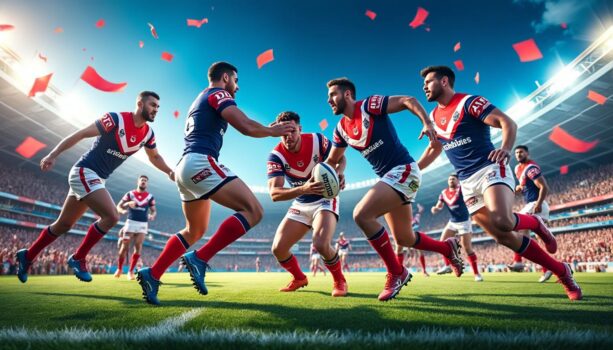 découvrez comment les roosters prennent l'avantage dans la lutte acharnée pour le top 8 de la nrl, avec une analyse des enjeux et des perspectives pour la fin de saison.
